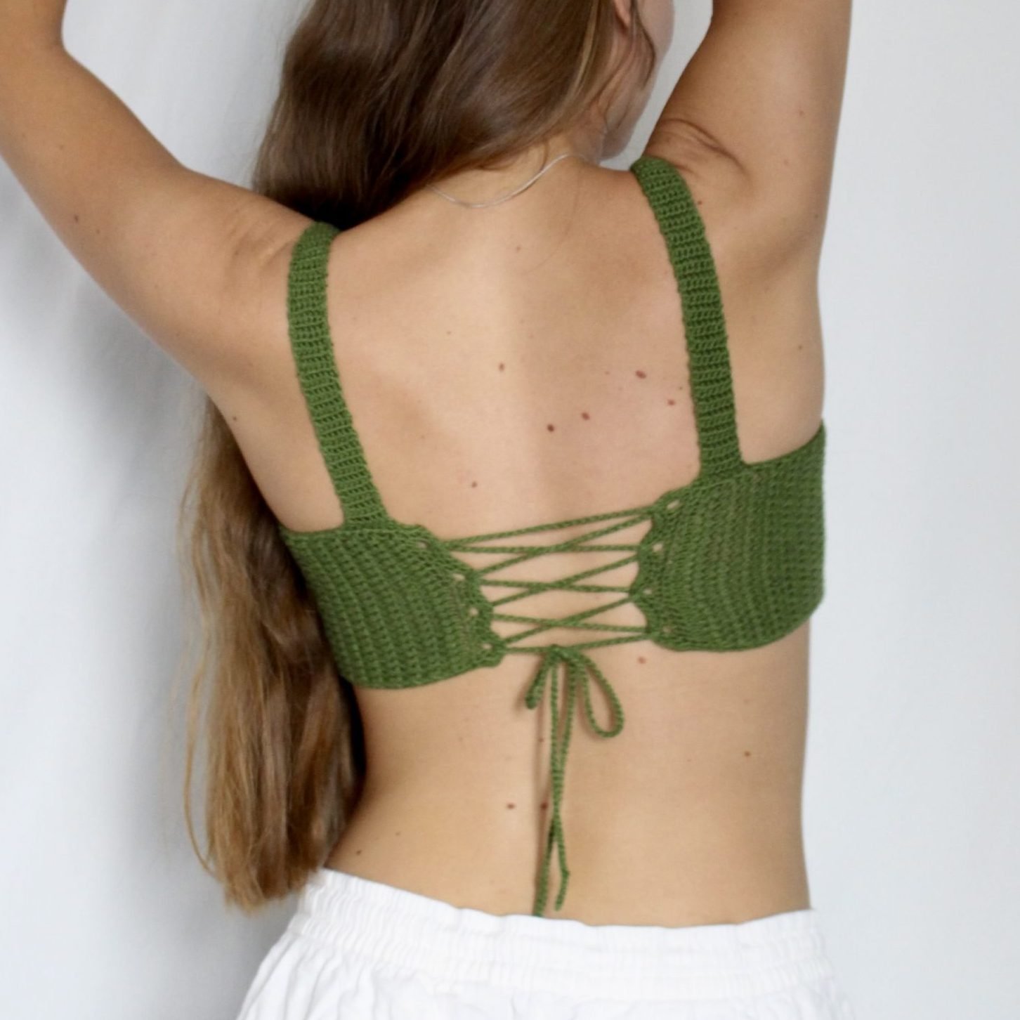 handcrafted crochet Kira Corset